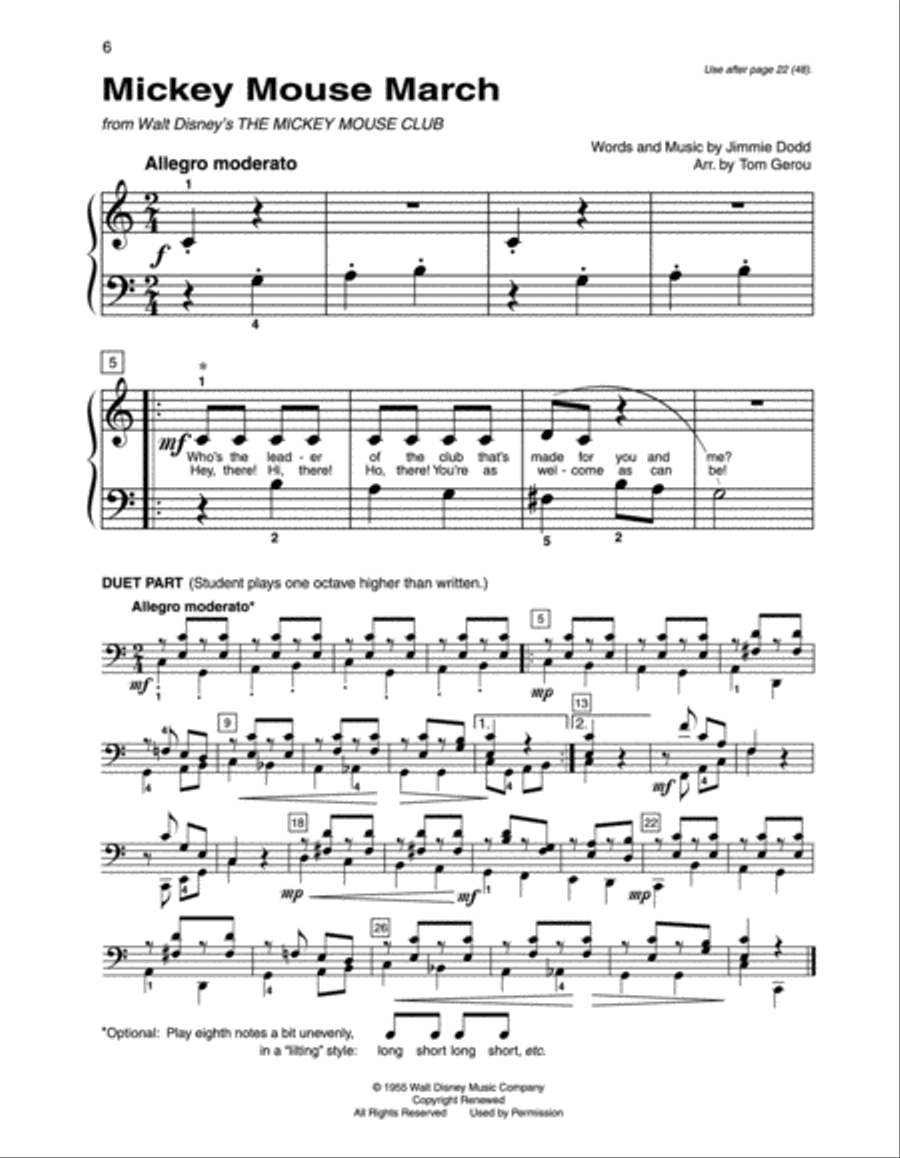 Alfred's Basic Piano Library Top Hits! Solo Book, Book 1B Piano Method scores gallery preview page 2