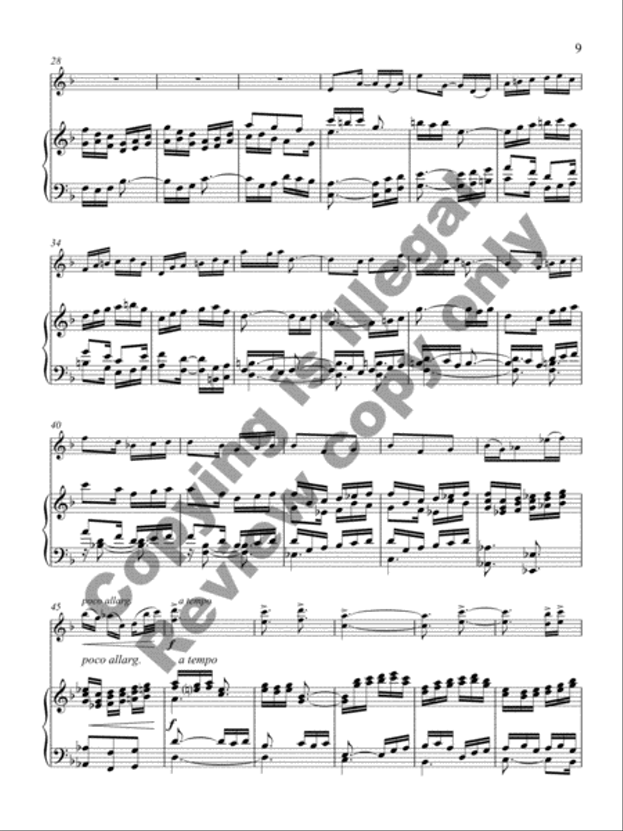 Aria and Fugue Aria and Fugue Violin Solo scores gallery preview page 7