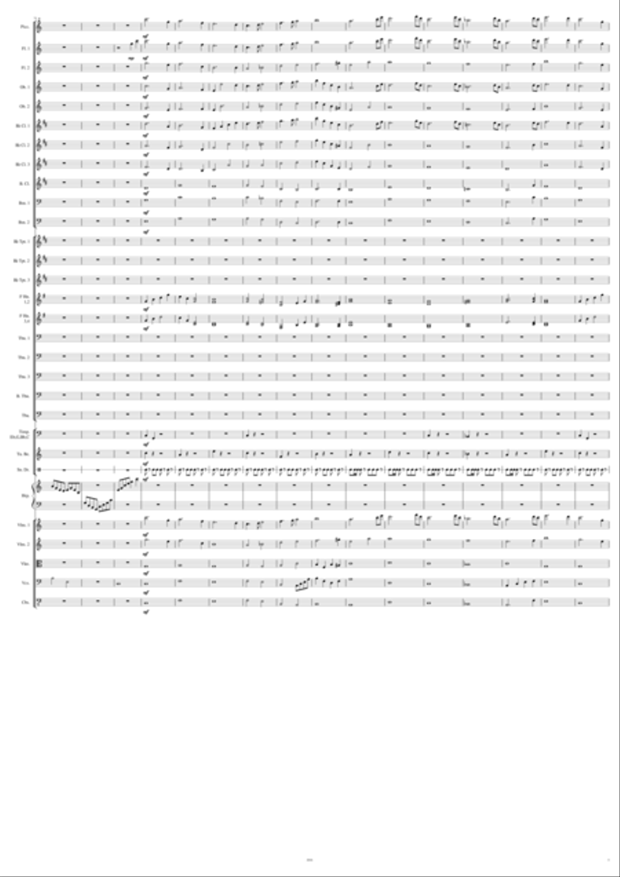 Kepler-186f Full Orchestra scores gallery preview page 5