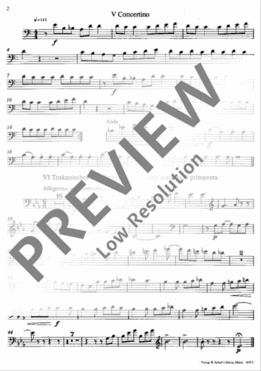 Pollicino Spielmusiken Bass Recorder scores gallery preview page 3