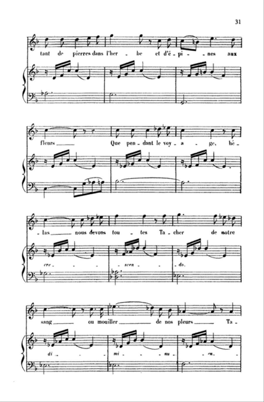 Gounod: Songs, Volume II, High Voice (French) High Voice scores gallery preview page 3