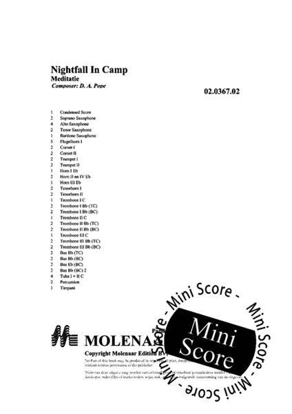 Nightfall in Camp
