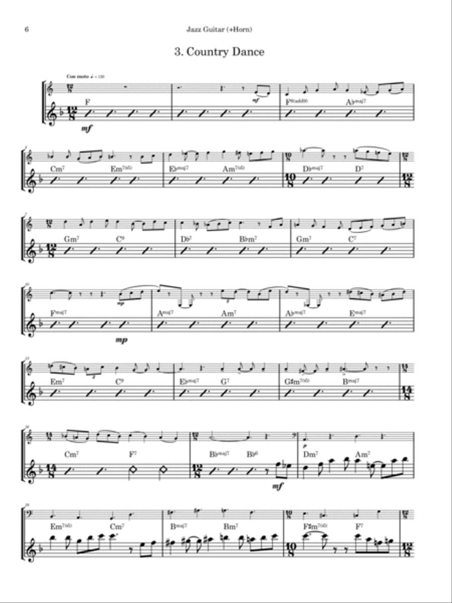 Miniature Suite Horn scores gallery preview page 6