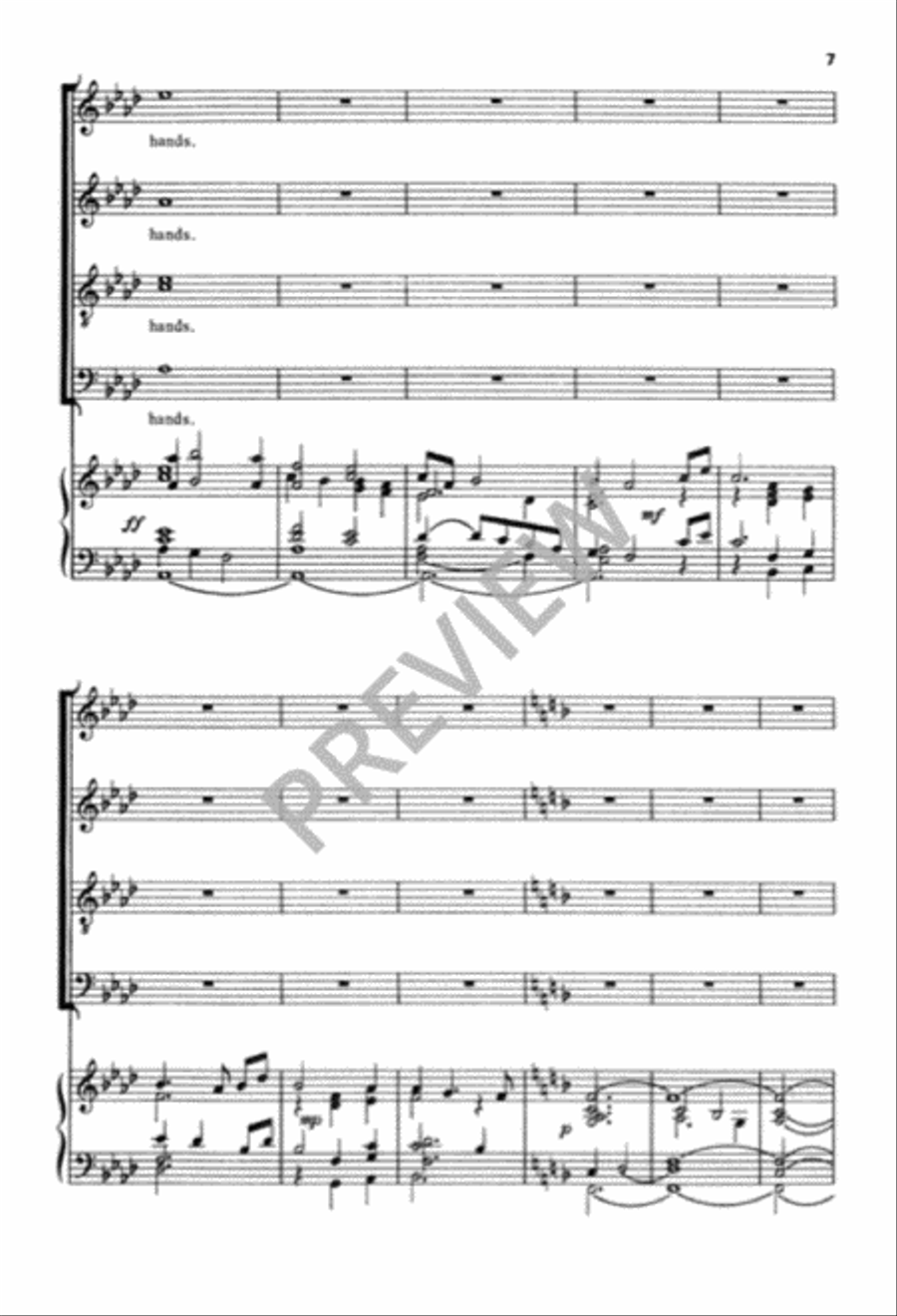 It Is a Good Thing to Give Thanks Divisi scores gallery preview page 8
