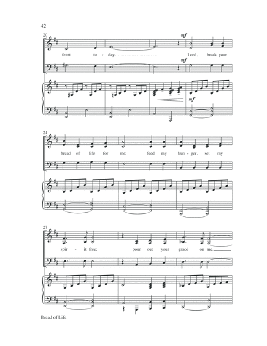 Easy Anthems, Vol. 4 Easy Anthems, Vol. 4 3-Part scores gallery preview page 43