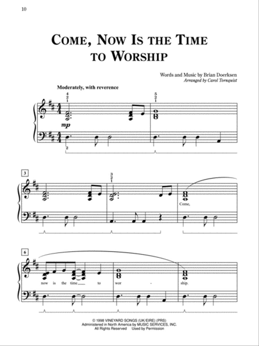 Pure & Simple Worship Pure & Simple Worship Easy Piano scores gallery preview page 4