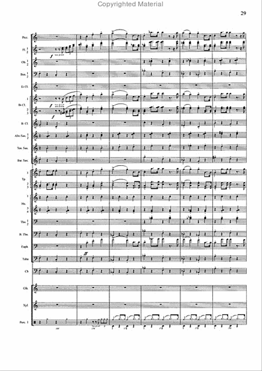 Yves Montand Yves Montand Concert Band scores gallery preview page 12