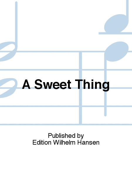 A Sweet Thing  Sheet Music