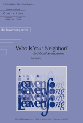 Who Is Your Neighbor? - Guitar edition