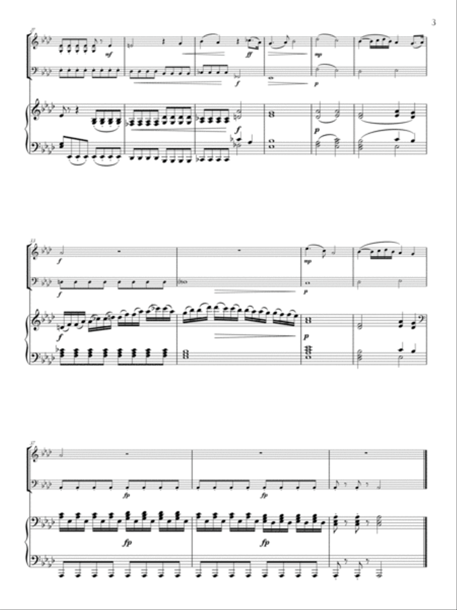 Classical Vienna Piano Trio scores gallery preview page 5
