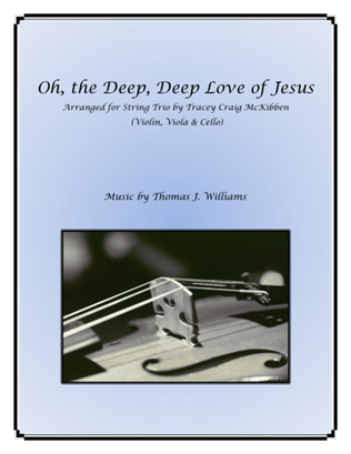 Book cover for Oh the Deep, Deep Love of Jesus for String Trio