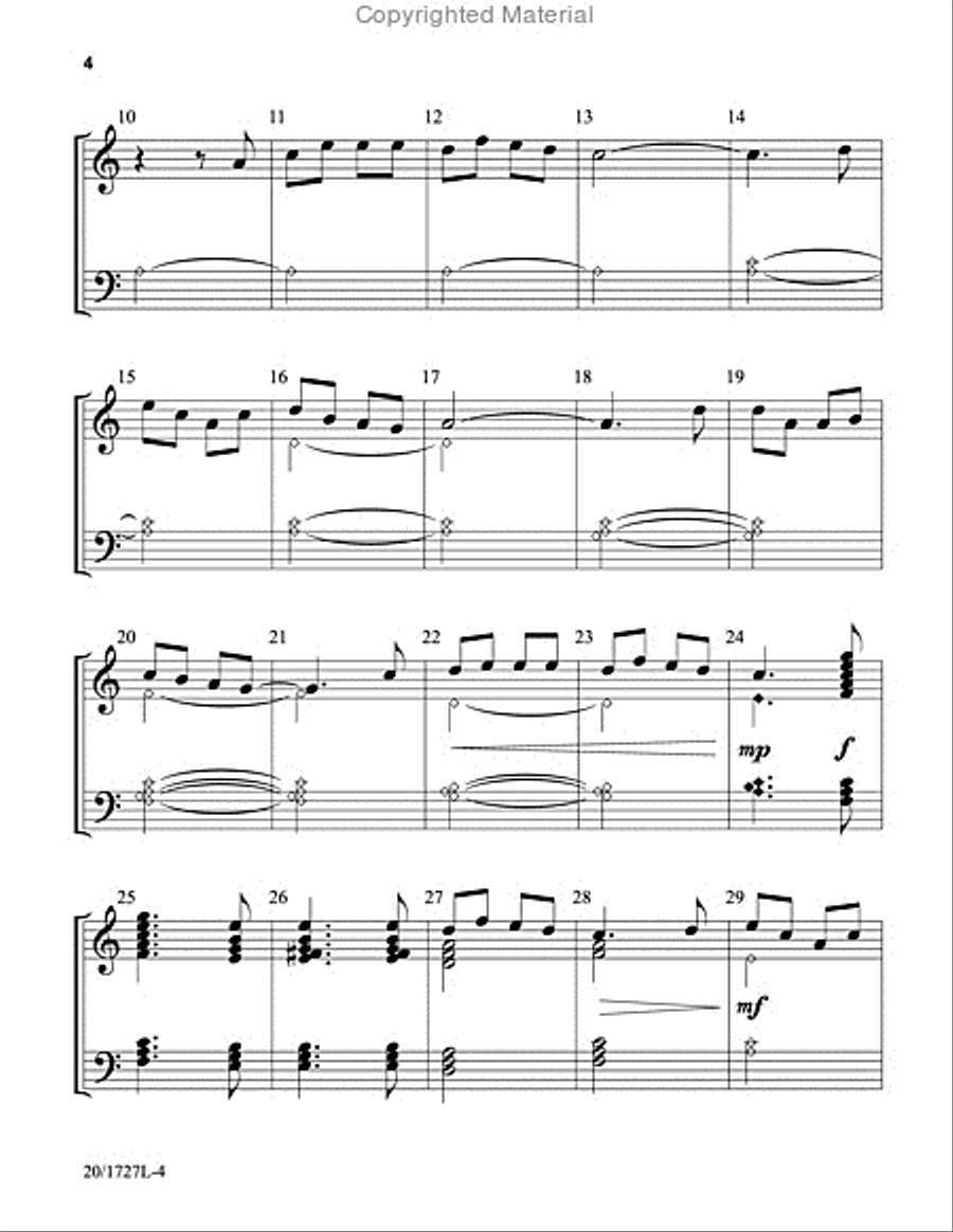Celebrating the Seasons 3-Octaves scores gallery preview page 4