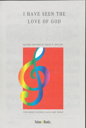 Book cover for I Have Seen The Love of God - SAB
