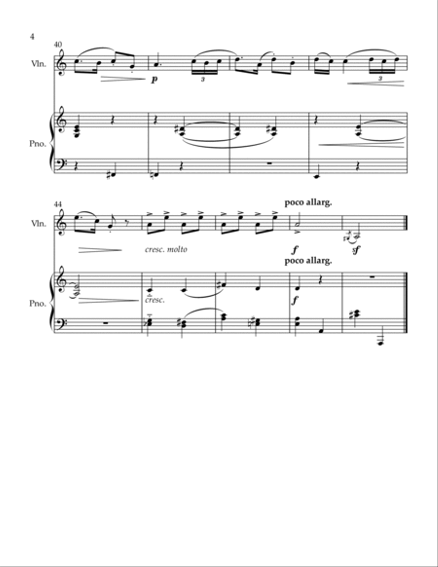 Romanian Follk Dances Stick Game Violin Solo scores gallery preview page 4