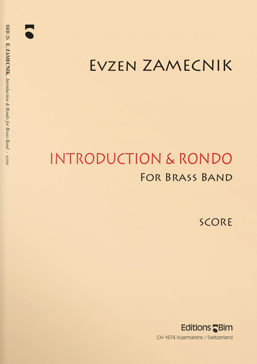 Introduction and Rondo Brass Band scores gallery preview page 1