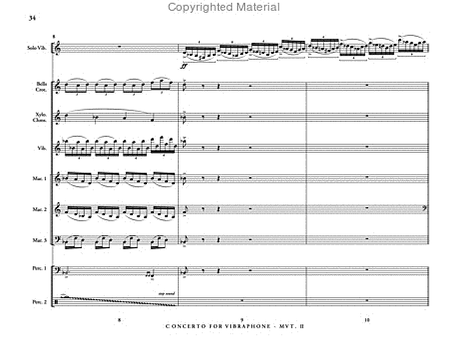 Concerto for Vibraphone & Percussion Ensemble image number null