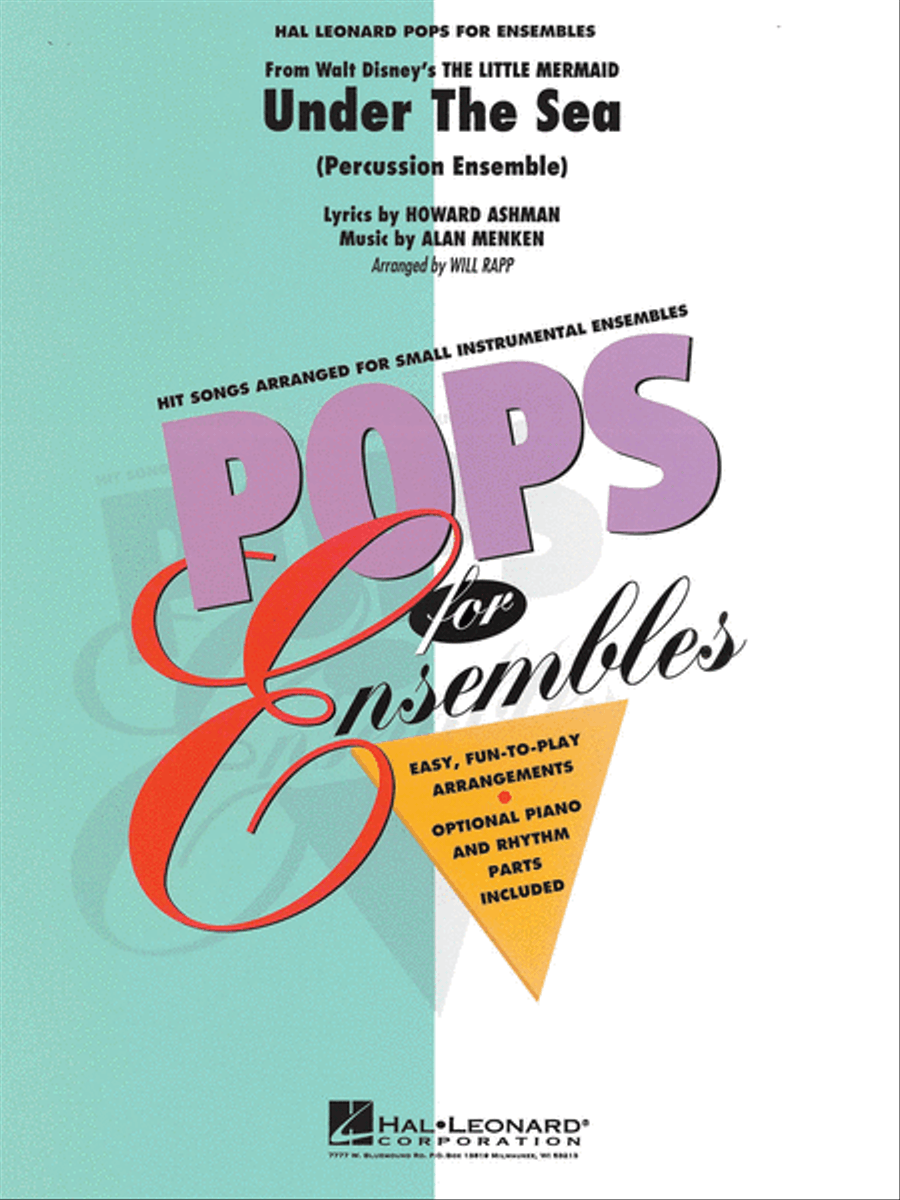 Under the Sea Percussion Ensemble scores gallery preview page 1