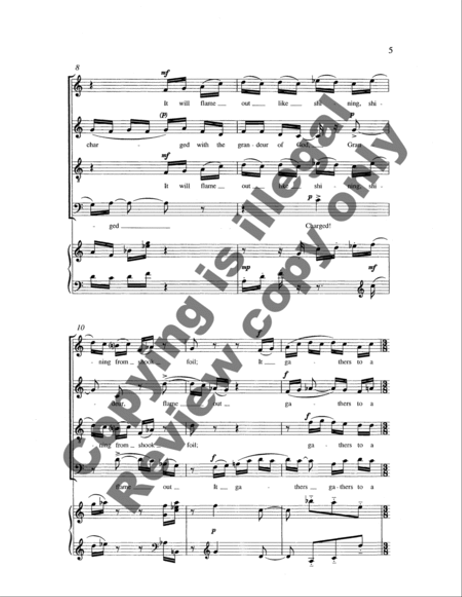 God's Grandeur God's Grandeur 4-Part scores gallery preview page 10