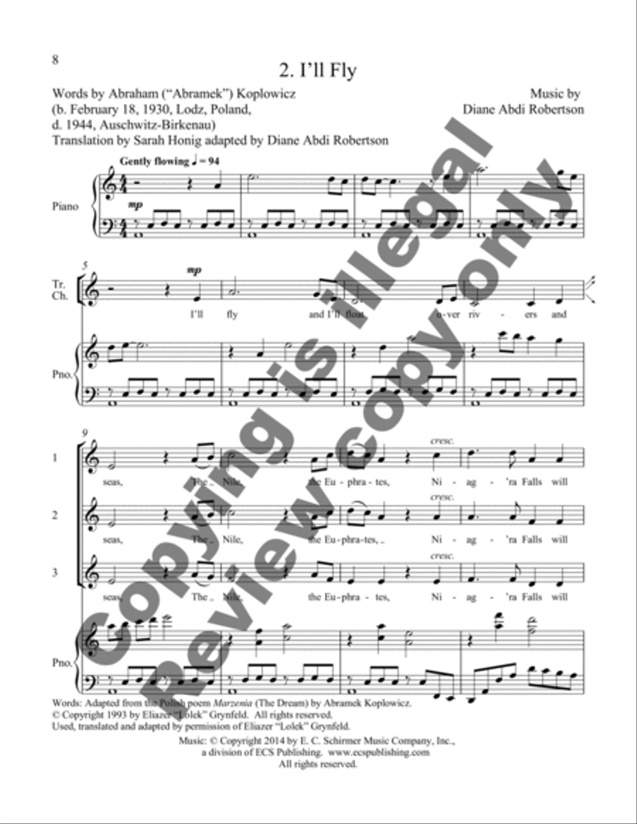 Dream Children's Choir scores gallery preview page 9
