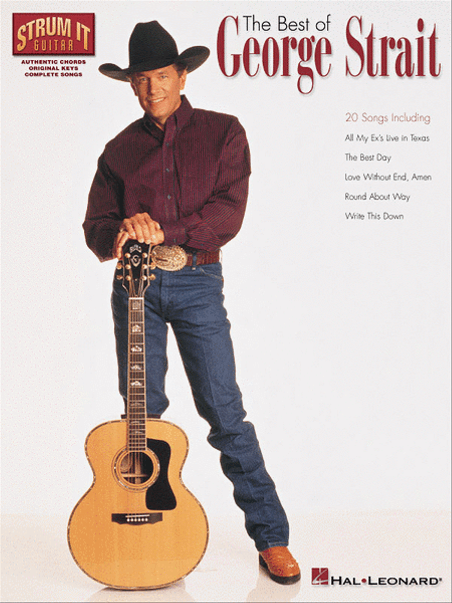 The Best of George Strait Electric Guitar scores gallery preview page 1