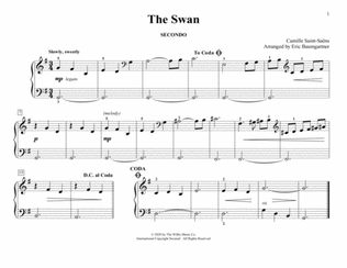 Book cover for The Swan (arr. Eric Baumgartner)