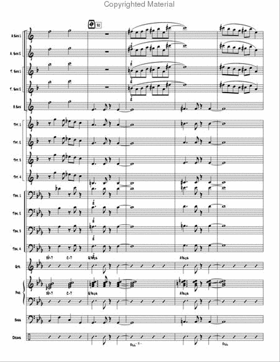 Dakashuffle Jazz Ensemble scores gallery preview page 9
