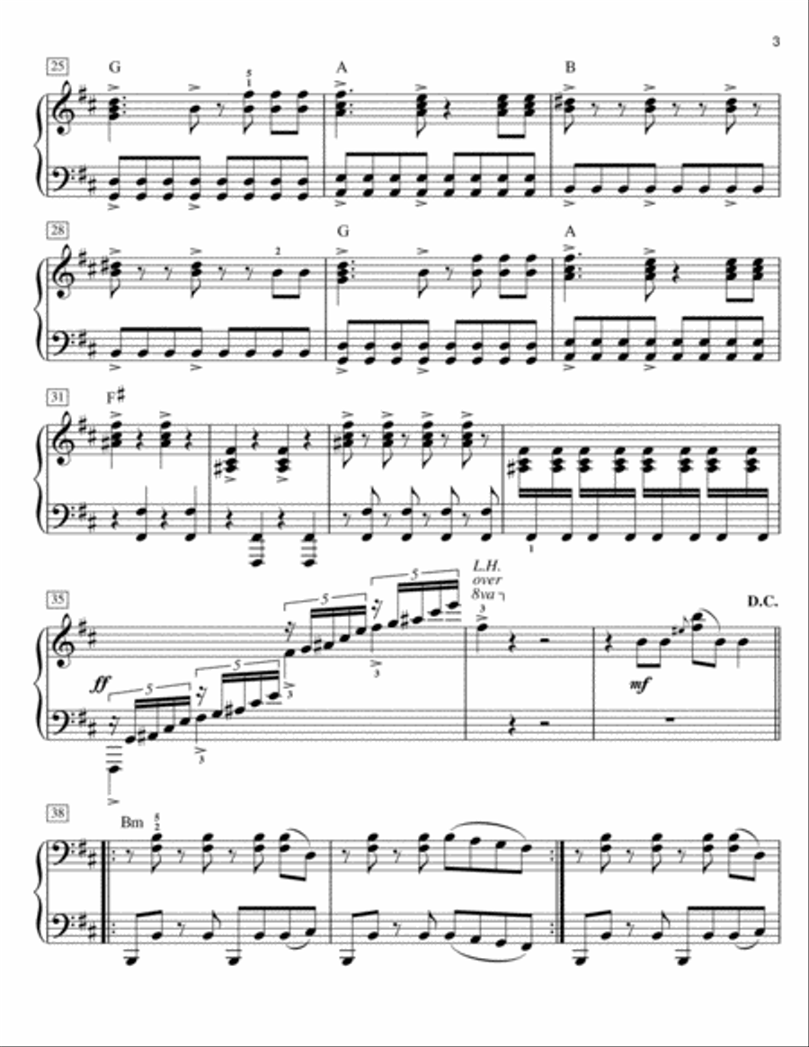 Gangnam Style Piano Method scores gallery preview page 3
