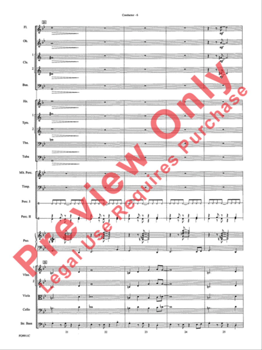 A Charlie Brown Christmas Full Orchestra scores gallery preview page 9