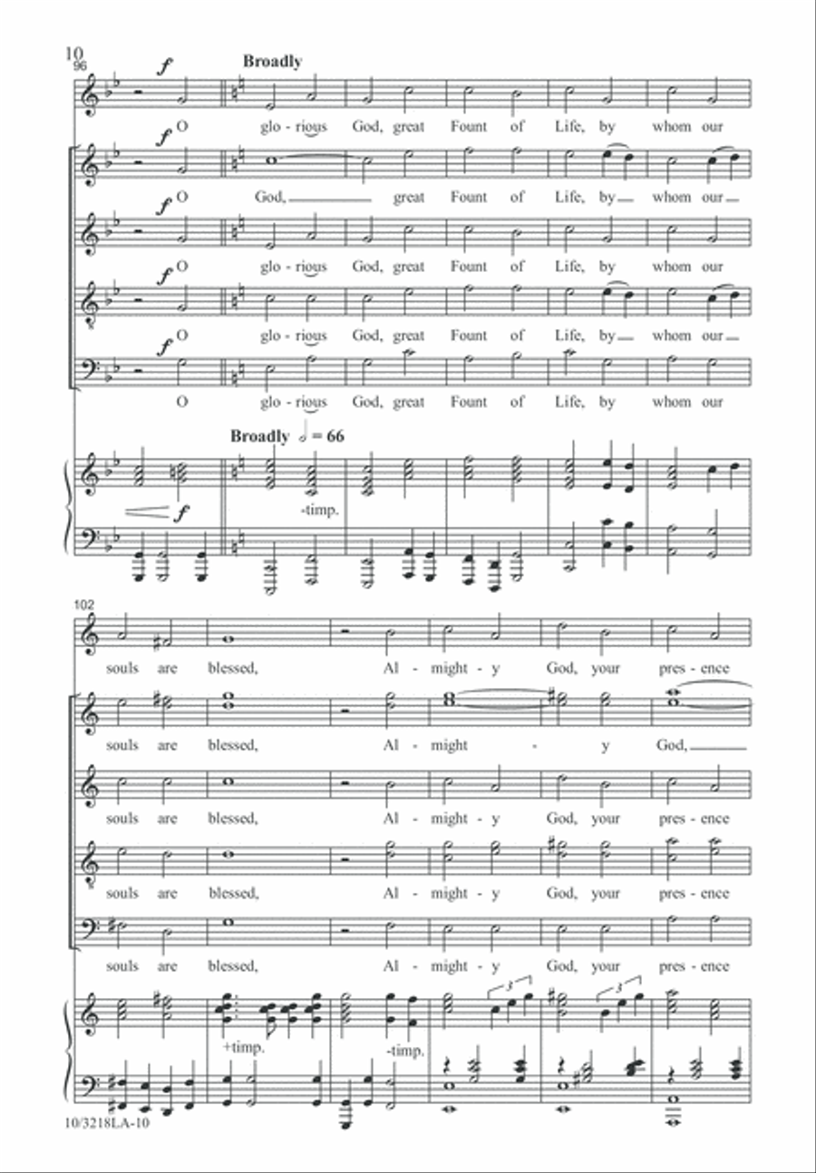 Clap Your Hands! 4-Part scores gallery preview page 10