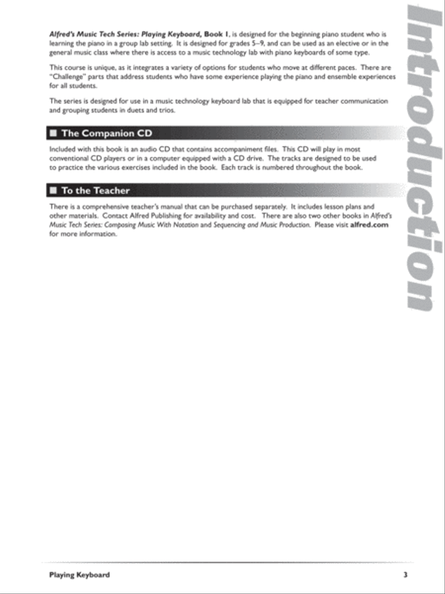 Alfred's MusicTech, Book 1 Piano scores gallery preview page 8