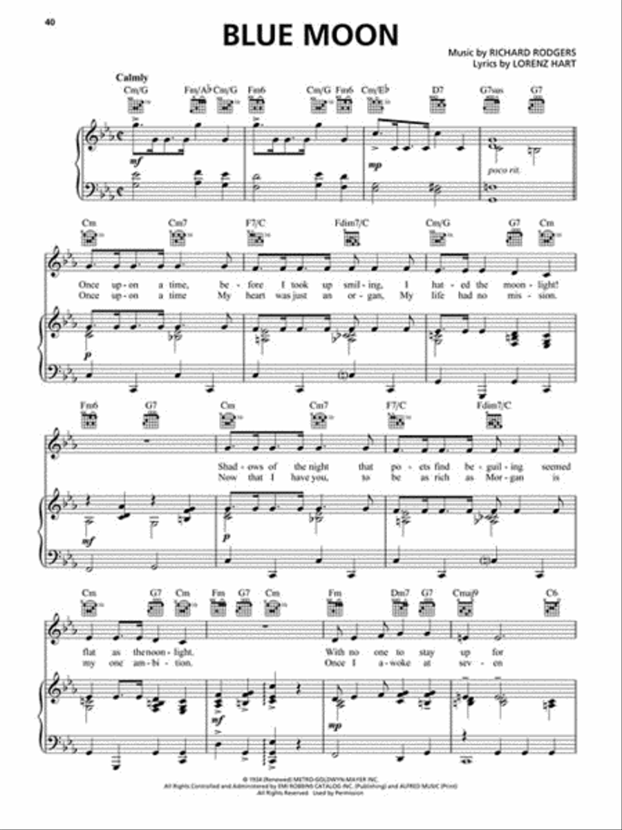 Songs of the 1930s Songs of the 1930s Piano, Vocal, Guitar scores gallery preview page 4