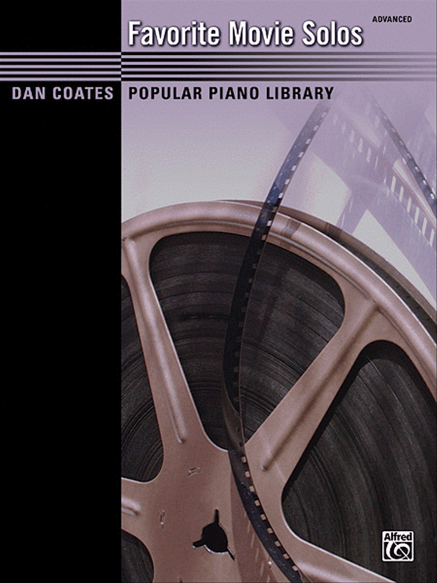 Dan Coates Popular Piano Library -- Favorite Movie Solos