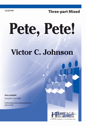 Book cover for Pete, Pete!