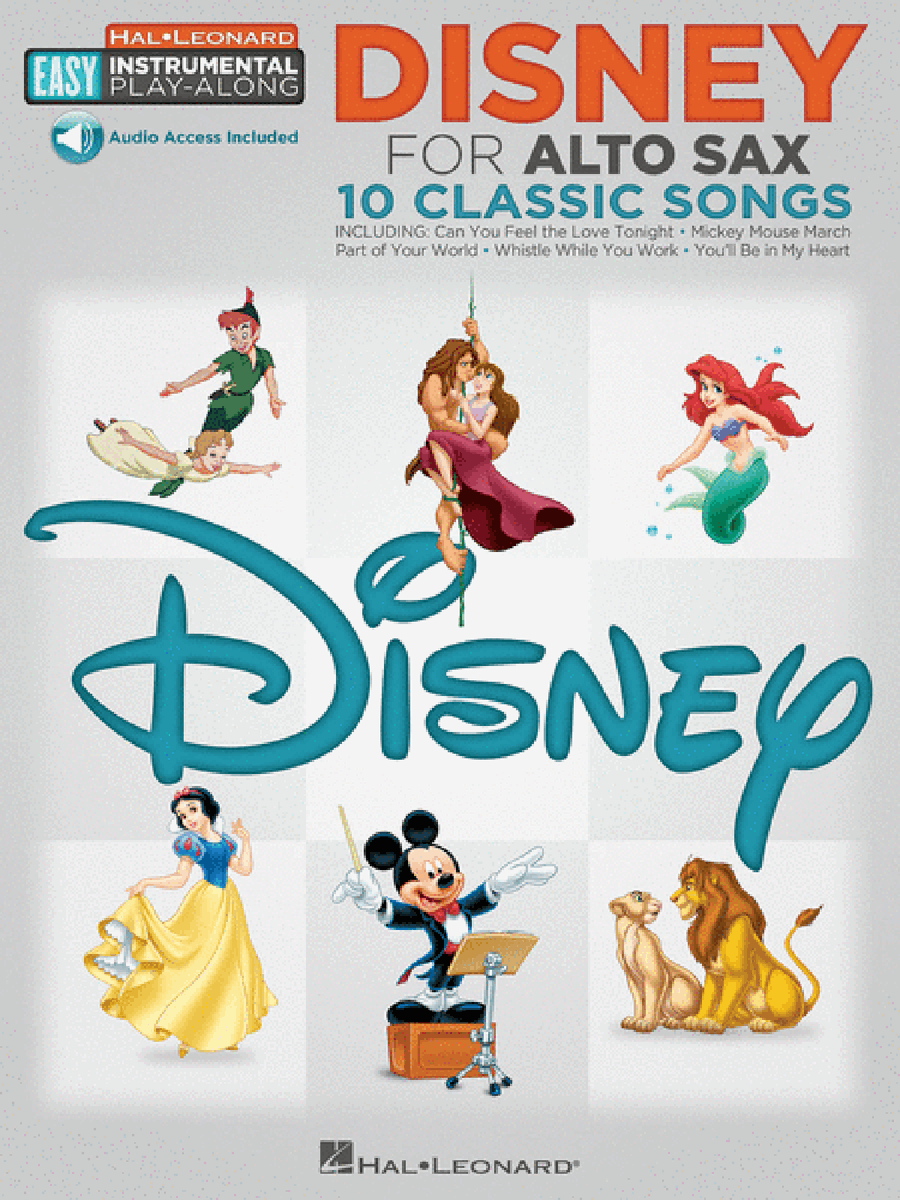 Disney – 10 Classic Songs Alto Saxophone scores gallery preview page 1