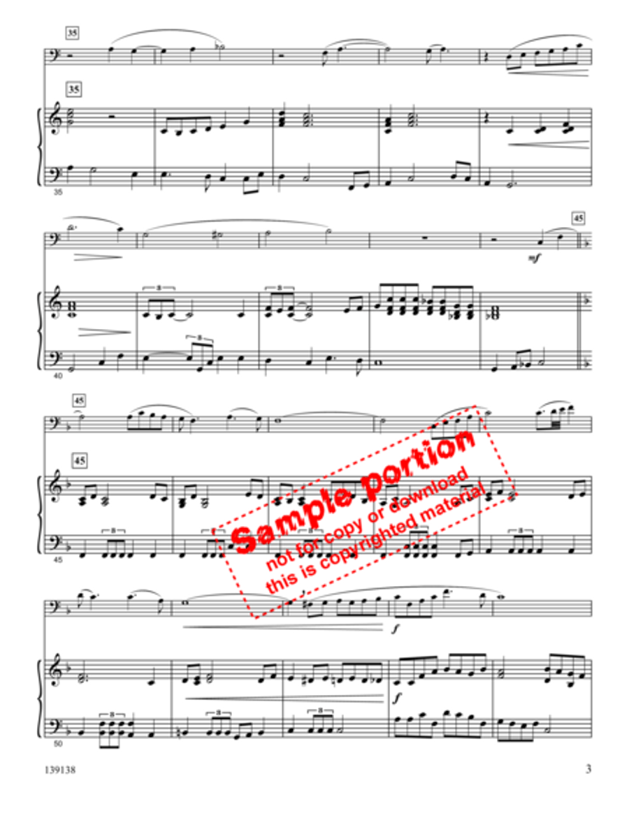 Were You There? Were You There? Trombone Solo scores gallery preview page 3