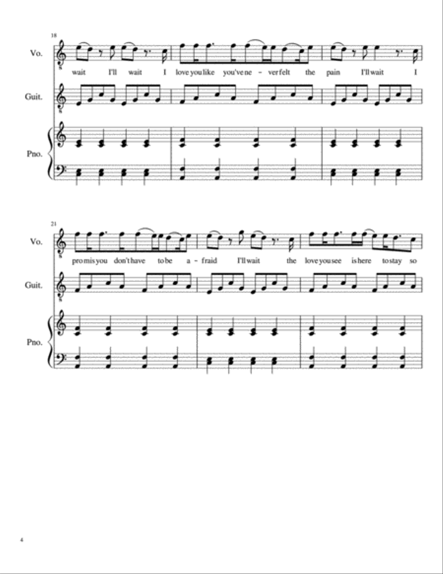 Little Do You Know Little Do You Know Vocal Duet scores gallery preview page 4