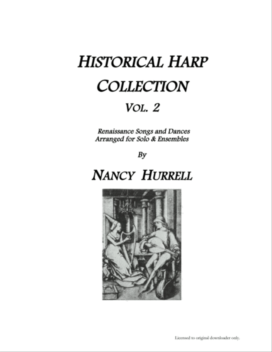 Historical Harp Volume 2 Harp scores gallery preview page 2
