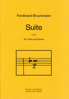 Book cover for Suite für Tuba und Klavier (1965)