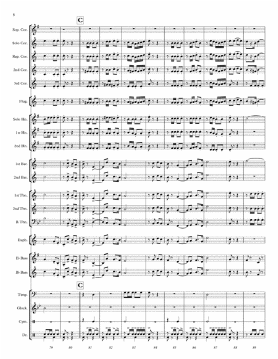 The Midwesterner Brass Band scores gallery preview page 9