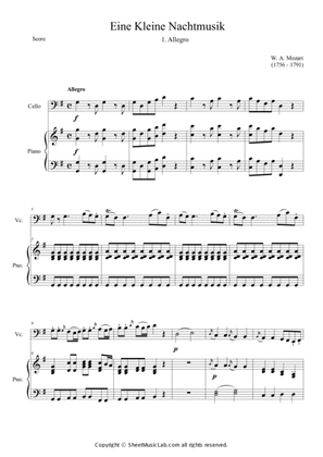 Serenade No.13 "Eine Kleine Nachtmusik" in G major, K.525 1.Allegro