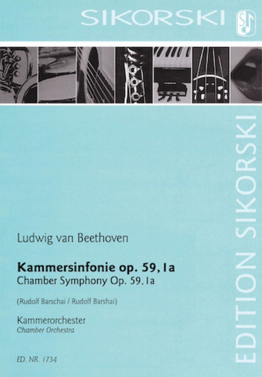 Chamber Symphony Op. 59, 1a Orchestra scores gallery preview page 1