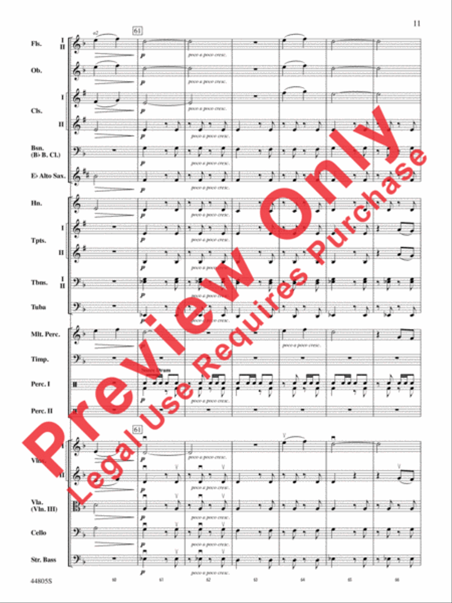 Realms of Endless Day Full Orchestra scores gallery preview page 28