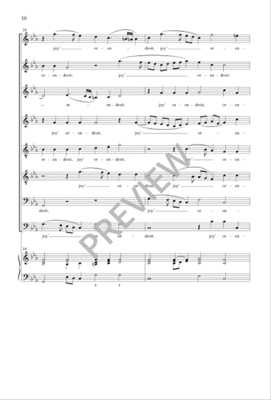 Pseaume 33 Pseaume 33 SSAATTBB scores gallery preview page 11
