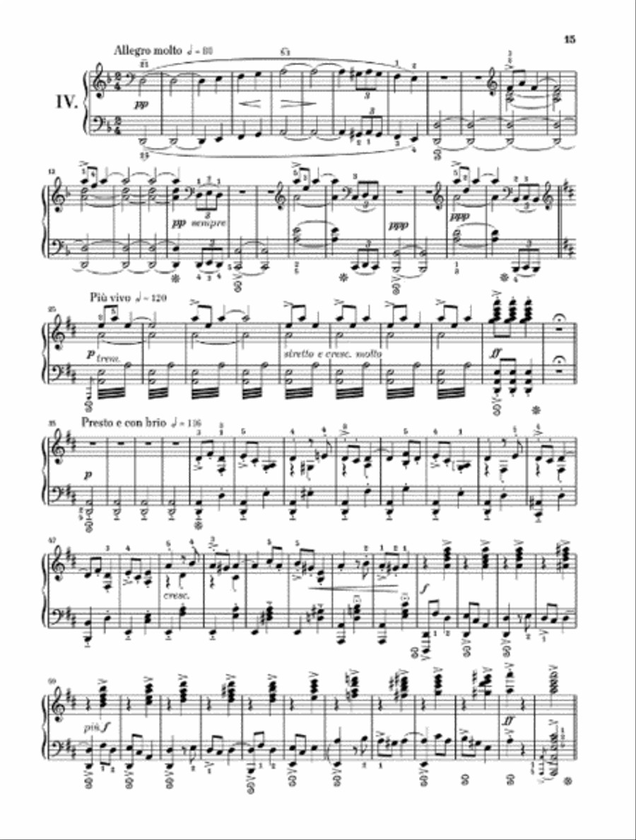 Norwegian Dances, Op. 35 Piano Solo scores gallery preview page 5