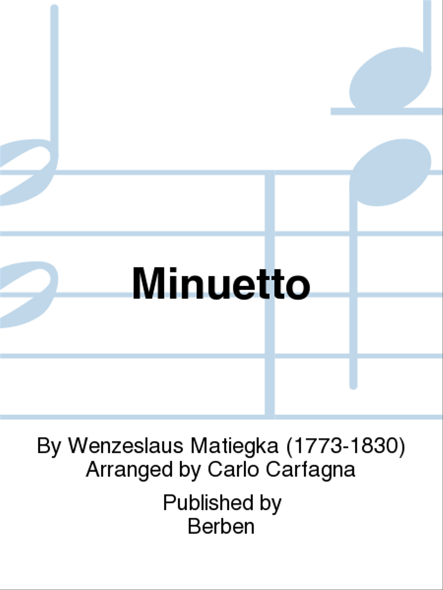 Minuetto Chamber Music scores gallery preview page 1