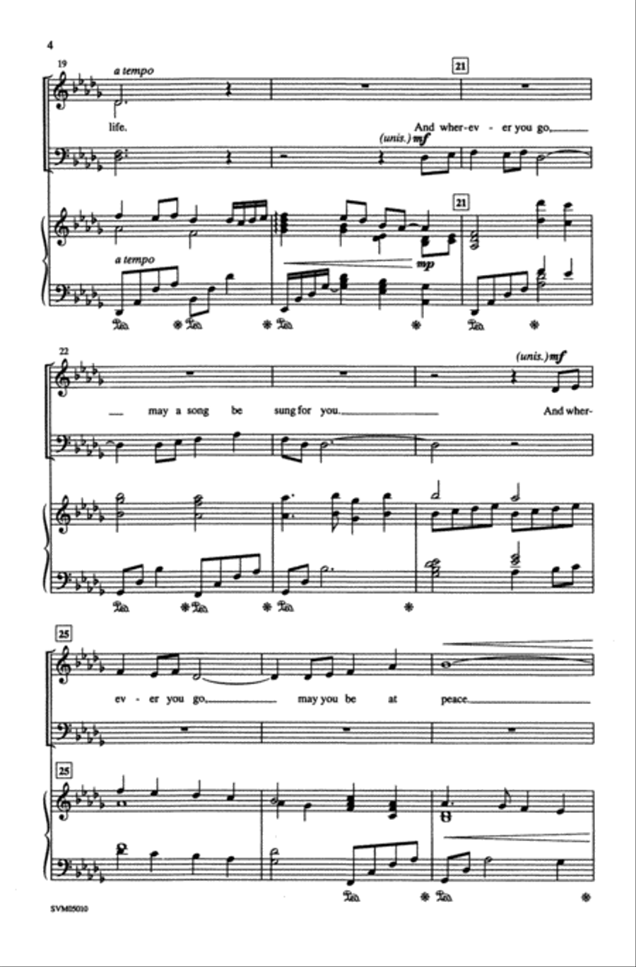 And Wherever You Go Choir scores gallery preview page 3