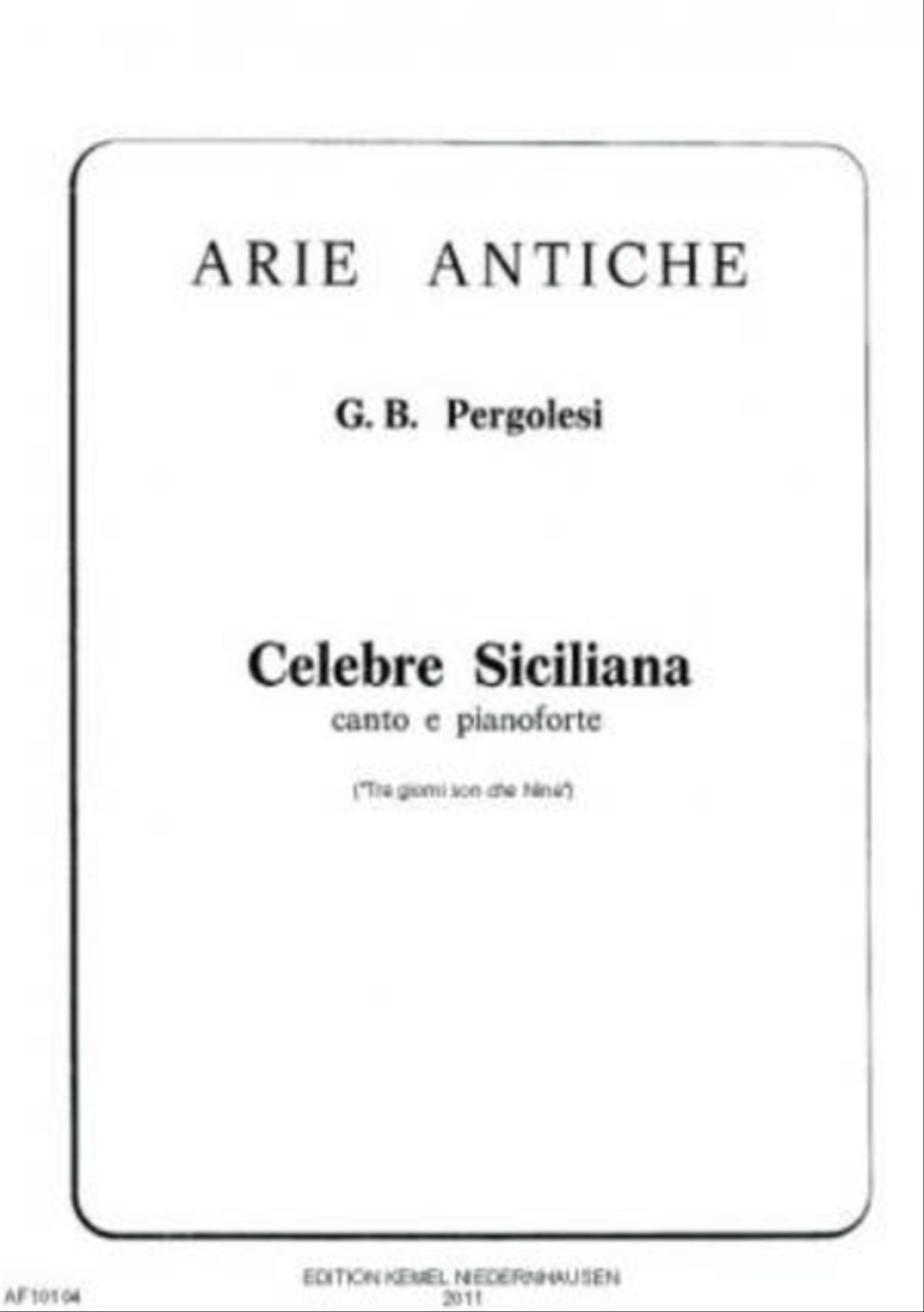 Celebre siciliana
