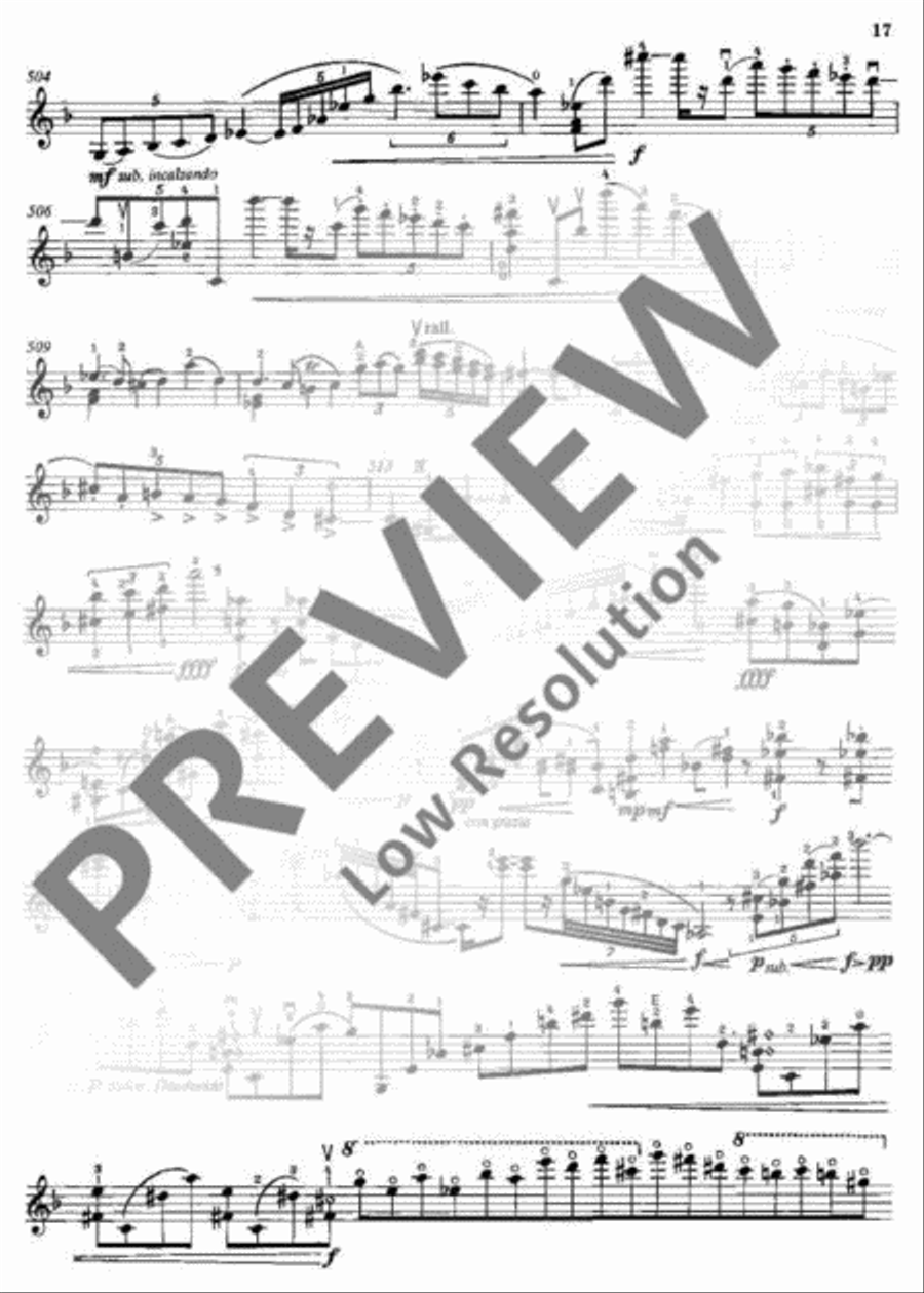 Il Vitalino raddoppiato Chamber Orchestra scores gallery preview page 18