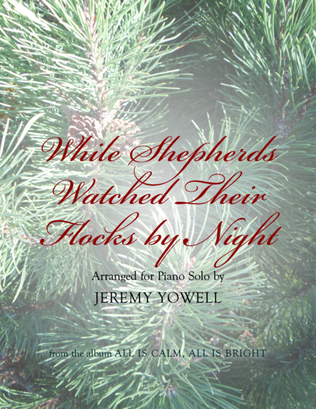 Book cover for While Shepherds Watched Their Flocks by Night