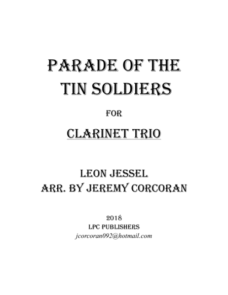 Parade of the Tin Soldiers for Three Clarinets image number null